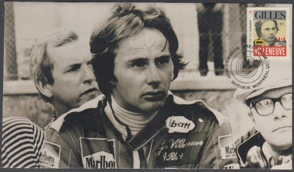 CANADA # 2994.3  FORMULA 1 GILLES VILLENEUVE POSTAGE STAMP on SUPERB FD COVER #3 - Image 1 of 1