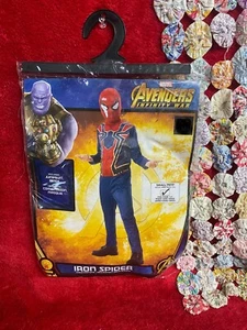 New Avengers Infinity War Iron Spiderman Child Costume For Ages 3-4  - Picture 1 of 2