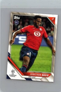 2021 Topps UEFA Champion League #176 Jonathan David Near Mint or better - Bild 1 von 1