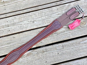 CWD Dos Tonos Marrón Acolchado Clásico Cazador Circunferencia Inglesa - 50"-125cm - ¡NUEVO CON ETIQUETAS! - Imagen 1 de 8