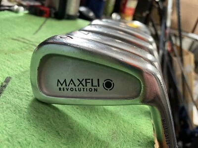 Maxfli Revolution Black Dot Irons 6-Pw Iron Set Rifle Lite Stiff - Image 1 of 4