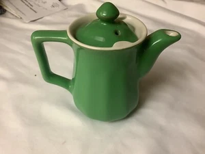 Vintage One Cup Ceramic Green Tea Pot. - Picture 1 of 6