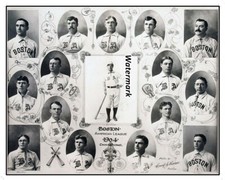 MLB 1904 Boston Red Sox Team Picture American League Champs  8 X 10 Photo 