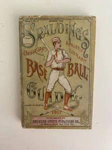 1917 Spalding's Official Baseball Guide - Picture 1 of 5