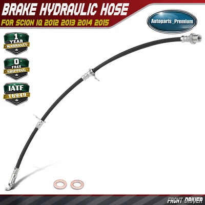 Nueva manguera hidráulica de freno lateral izquierdo conductor delantero para Scion iQ 2012-2015 hatchback Foto 1 de 4