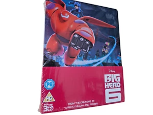 Disney Big Hero 6 Blu Ray/3D Steelbook OOS - Picture 1 of 2