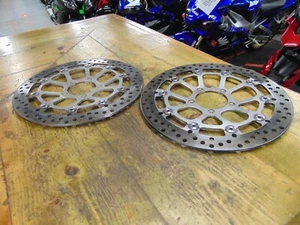 DUCATI 999 BIPOSTO 2005 FRONT BRAKE DISCS - Picture 1 of 9