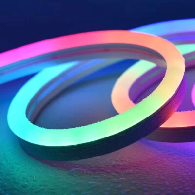 24V Waterproof RGB LED Neon Strip Lights Indoor Outdoor Commercial Party Decor - Image 1 of 4