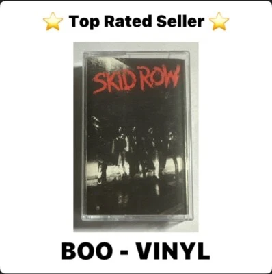 Skid Row - Self Titled - 1989 Cassette Tape Atlantic Hard Rock Ex / Ex Condition - Image 1 of 4