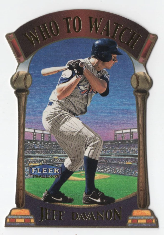 2000 Fleer Tradition Who To Watch Jeff DaVanon Anaheim Angels #12WW R114 - Image 1 of 2