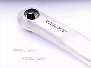 replacement decal for crankset or crank arm Shimano deore xt fc-m739 (2xsticker) - Picture 1 of 1