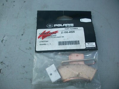 New Genuine Pure  Polaris  Brake Pads  z-150-4826  DHZP 2201189 Motor Cycle  - Image 1 of 2