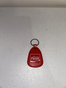 Vintage Coca Cola Plastic Keychain Advertising Enjoy Coca Cola - Picture 1 of 3