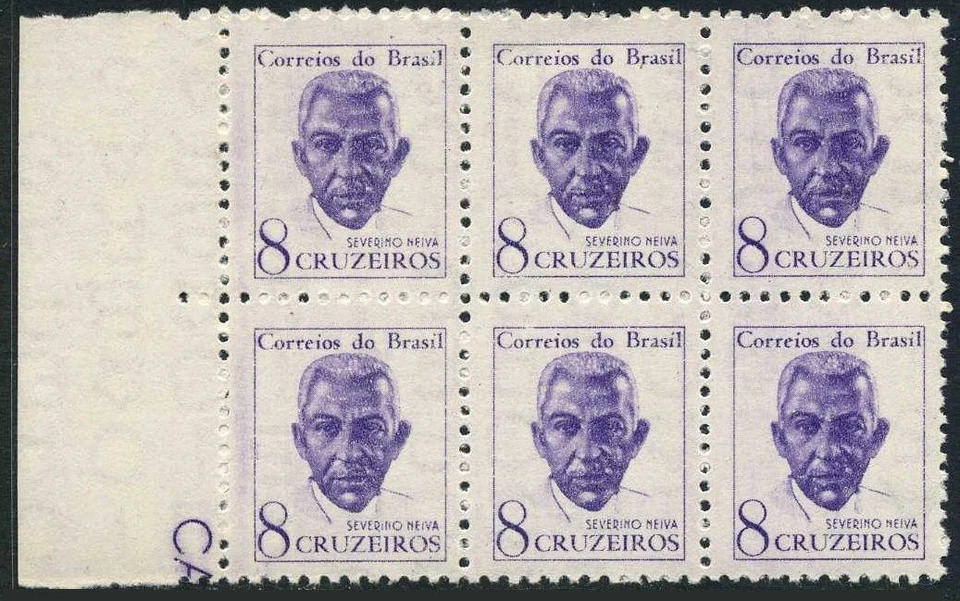 Brazil 952 block/6,MNH.Michel 1030. Severino Neiva,politician,1963. - Image 1 of 1