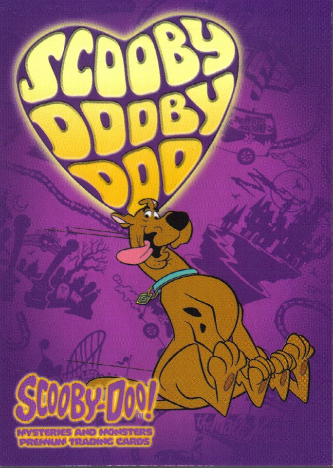 SCOOBY DOO MYSTERIES AND MONSTERS STICKER CARD S5 - Image 1 of 1