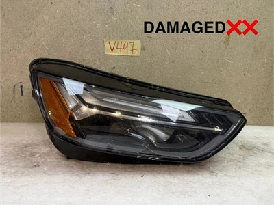 DAMAGED! 2021 2022 2023 Audi Q5 SQ5 Single LED Headlight Passenger Side RH OEM - Image 1 of 4