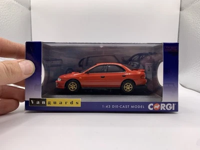Vanguards Corgi 1:43 Subaru Impreza Turbo (Reino Unido Tipo D) Rojo Brillante VA12103 Foto 1 de 4