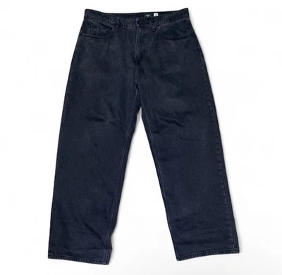 Volcom Men's Billow Loose Fit Black Jeans Black 36 Baggy Skate Denim - Image 1 of 4