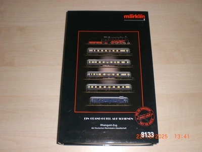 Märklin 8133 Rheingold-Zug der DRG Dampflok BR 18 und 5 Wagen, Spur Z    NEU/OVP - Bild 1 von 2