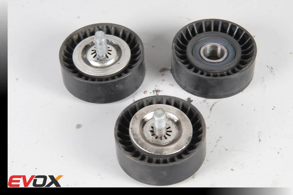 2008-2015 Mitsubishi Lancer Evolution MR GSR Evo X Engine Belt Tensioner PulleyS - Image 1 of 4