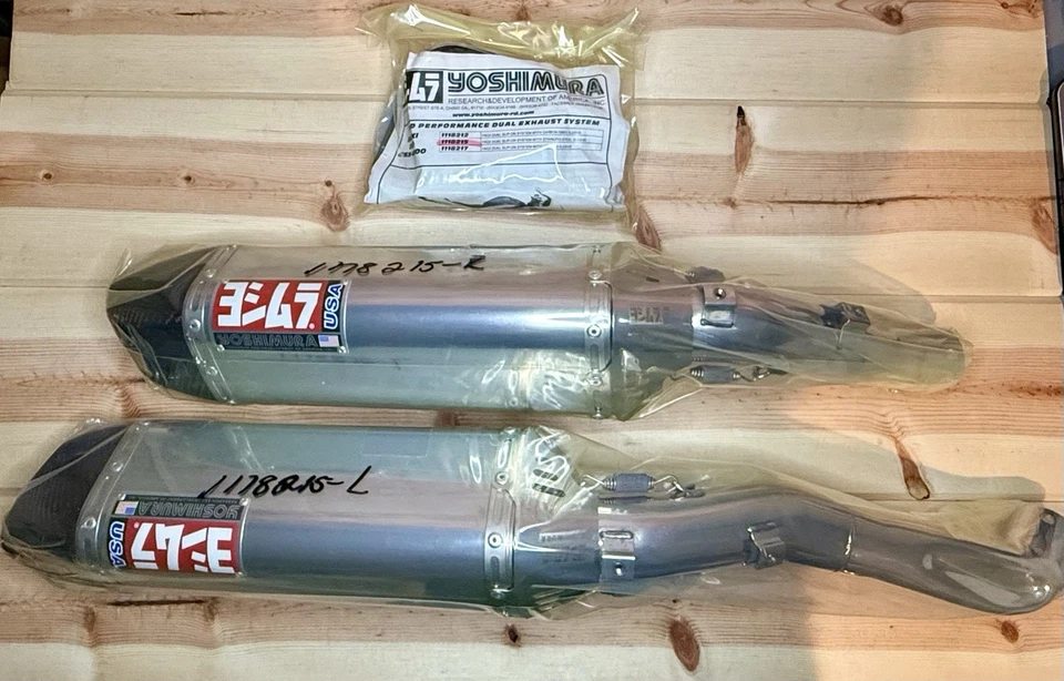 Suzuki GSXR 1000 YOSHIMURA TRC-D 2009-2011 doble escape antideslizante Foto 1 de 4