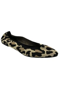 MIA Women's Kerri Pointed Toe Ballet Flat Shoes Leopard - Picture 1 of 3