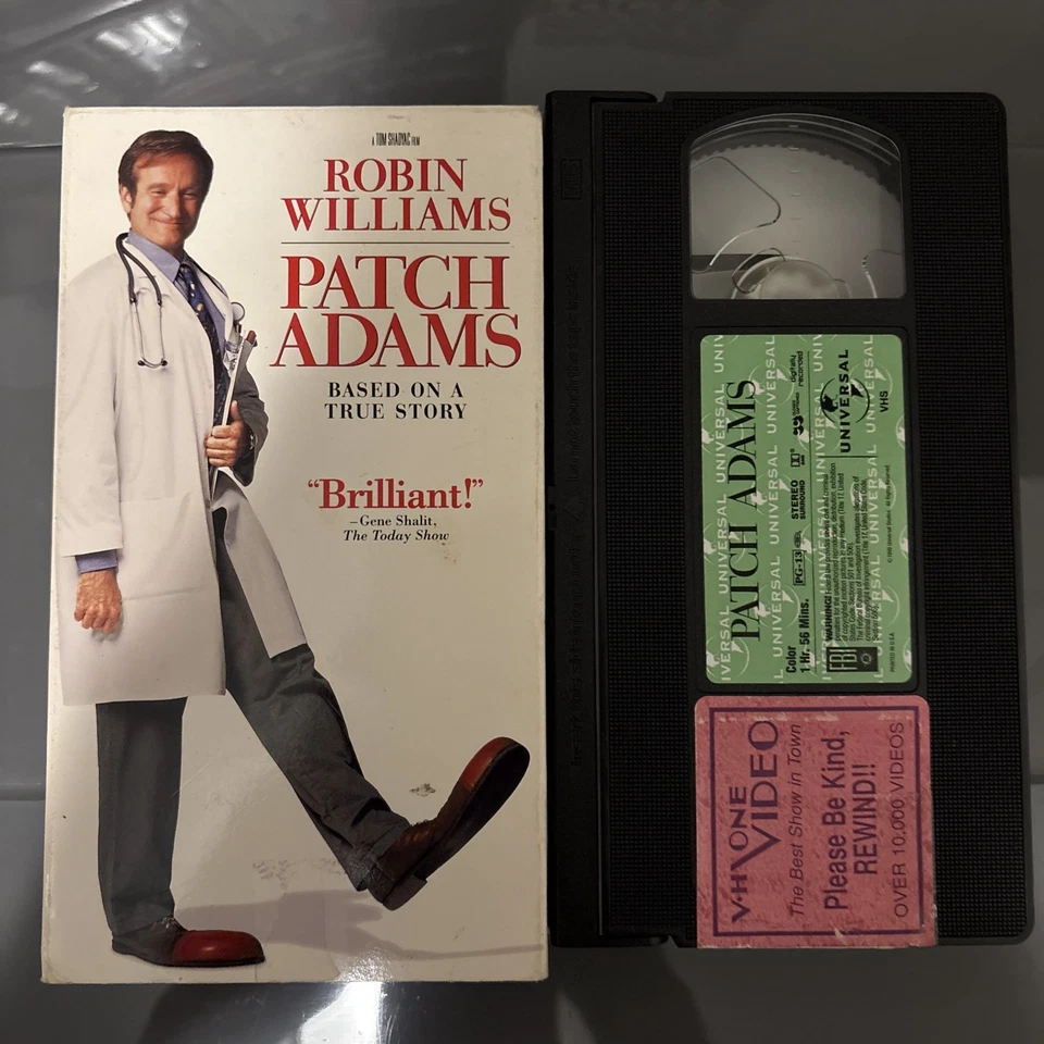 Patch Adams (VHS, 1999) - Image 1 of 1