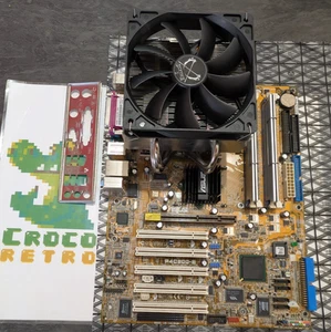 ASUS P4C800e Deluxe + Pentium 4 3.4Ghz + 2x512Mb 400Mhz C2.2.5 + Sound Blaster - Bild 1 von 24