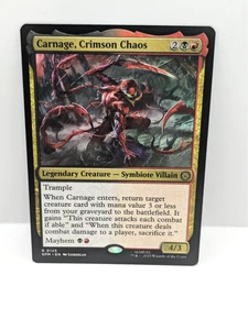 MTG Spiderman - Carnage, Crimson Chaos - Rare - Legendary - SPG 125 - - Picture 1 of 2