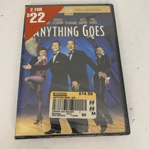 New / Sealed - Anything Goes (DVD, 1956, Widescreen) Bing Crosby Mitzi Gaynor - Picture 1 of 3