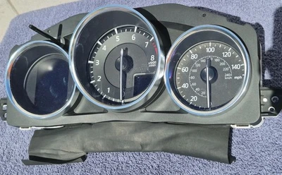 Mazda MX-5 Instrument Cluster/Speedometer Manual Trany n Soft Top N24355430 Used - Image 1 of 4