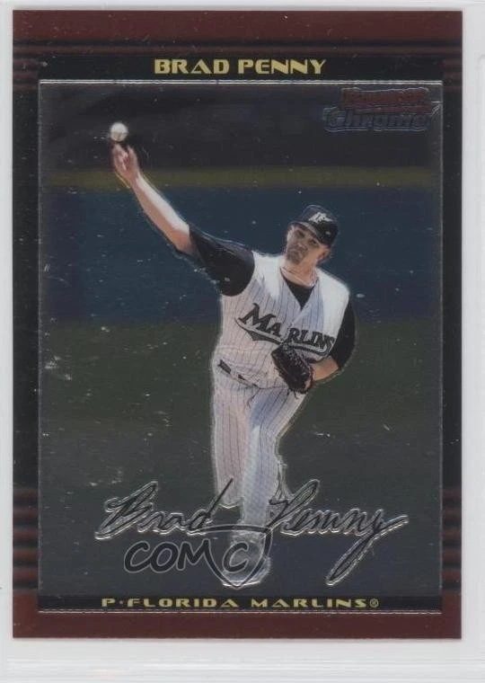 2002 Bowman Chrome Brad Penny #41 - Image 1 of 2