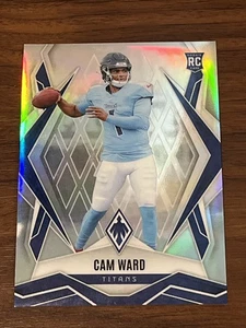 2025 Panini Phoenix Cam Ward RC #194 Silver Prizm Tennessee Titans - Bild 1 von 2