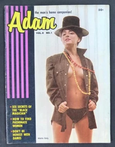 Vintage 1963 Adam Magazine Men's Gentlemen's Pinup Adult Vol 8 No 1 - Picture 1 of 2