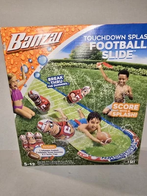 Banzai Touchdown Splash Football Slide Water slide, Football, Tackle dummies  - Image 1 of 4