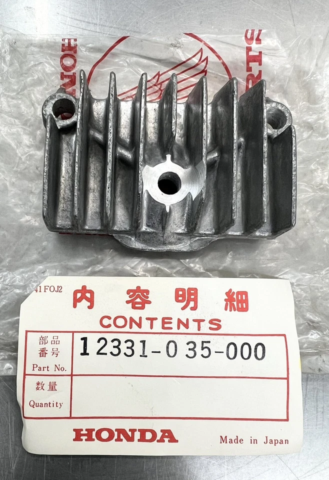 NOS Honda ATC70 CT70 SL70 XL70 Z50 Cylinder Cover 12331-035-000 Oem New Bin H - Image 1 of 1