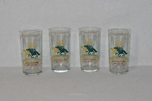 2019 Kentucky Derby Glass  SET OF FOUR  NEW + MINT! COUNTRY HOUSE 0519!!! - Picture 1 of 2