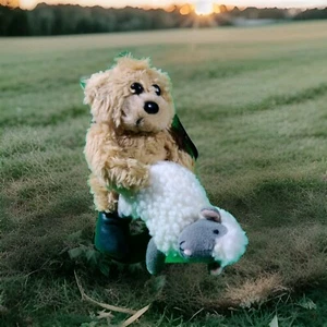 Vintage Bad Taste Bears Plush Ewan Teddy with Sheep Adult Plush Spencer Gifts 04 - Picture 1 of 17