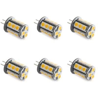 T3 G4 Bi-pin LED Light Bulb 12VAC/DC Low Voltage 3Watt Warm White Color 2700K... - Image 1 of 4