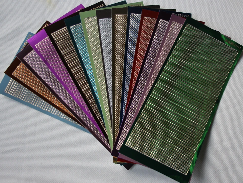 1 Stickerbogen Spiegelfolie "Kleine Ketten", Jitttenmeier - Bild 1 von 1