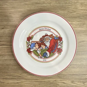 Rare Vintage Corelle By Corning Ware 1991 Holiday Collector Plate - Picture 1 of 2