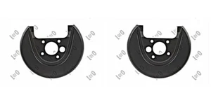 Brake Disc Splash Panel Set Rear Axle For VW SEAT SKODA 96-19 1J0 615 611D - Picture 1 of 1