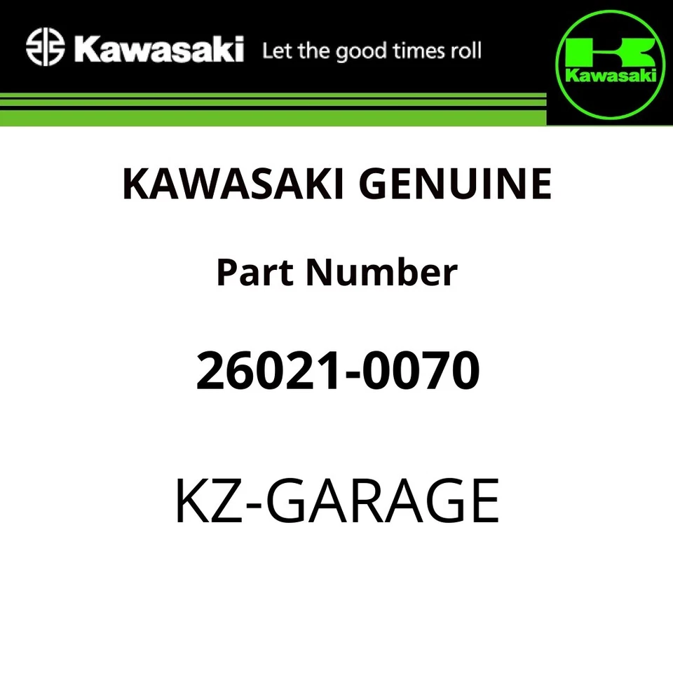Kawasaki Genuine ZX9R Ninja ZZR600 OEM Junction Fuse Box 26021-0070 NEW Foto 1 de 1