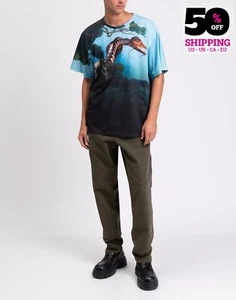 RRP €597 VALENTINO Jersey T-Shirt Size S Secret Garden Crew Neck Made in Italy - Picture 1 of 11