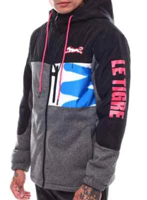 Chaqueta híbrida para hombre Le Tigre Brush Stroke LA-502 azul precio de venta sugerido por el fabricante $129 envío gratuito Foto 1 de 4