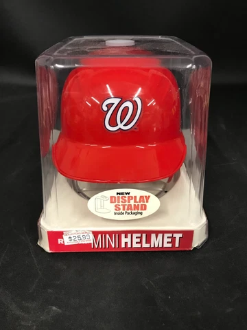 Rawlings Washington Nationals Collectible 6" Mini Replica COOL FLOW Helmet Cover