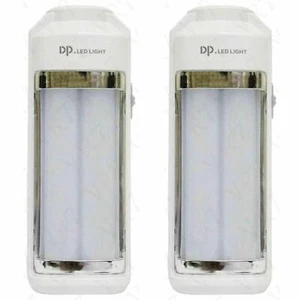 2 piezas Luz LED portátil recargable de emergencia para camping DP Luz LED - Imagen 1 de 11