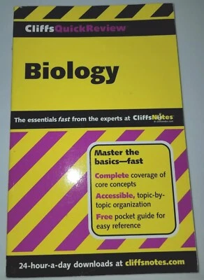 CliffsQuickReview Biology. Paperback. By I. Edward Alcamo Phd, Kelly Schweitzer. - Image 1 of 4