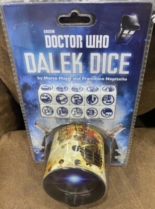 BBC Doctor Who Dalek Dice 10 Dice 1 Cup Cubicle 7 Brand New Sealed Exterminate - Picture 1 of 5