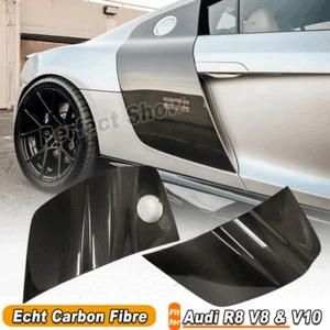 Cubiertas más amplias Carbon Side Blades laterales tuning para Audi R8 V8 V10 - Imagen 1 de 11